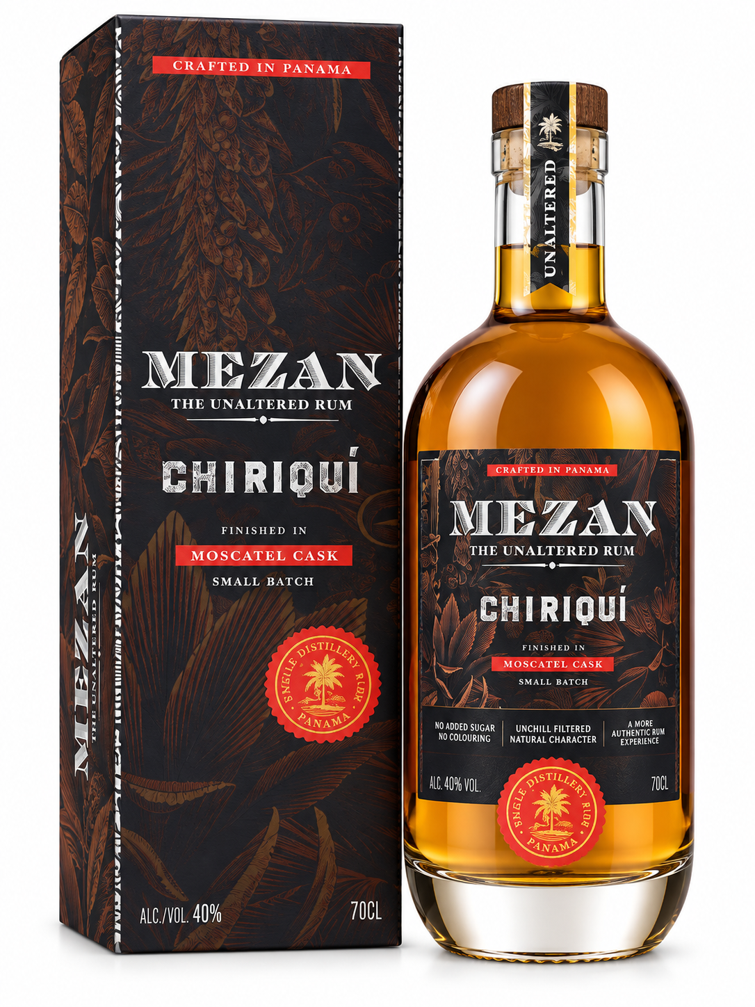 MEZAN RUM CHIRIQUI 40% 70CL